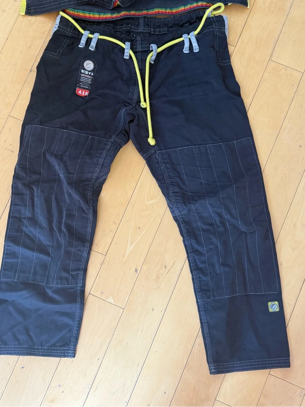 Classic Kids Brazilian Jiu-Jitsu Gi with Yellow Accents   Shoyoroll Brazilian Ji